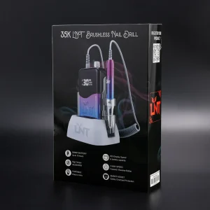 Alternative view of LNT Brushless Nail Drill 35000RPM ( Gradient Blue )