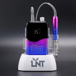 LNT Brushless Nail Drill 35000RPM ( Gradient Blue ) - Image 5