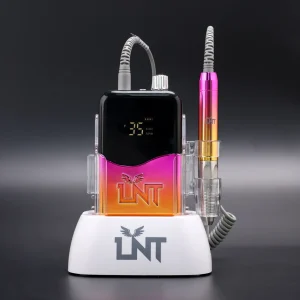 LNT Brushless Nail Drill 35000RPM ( Gradient Gold ) - Image 3
