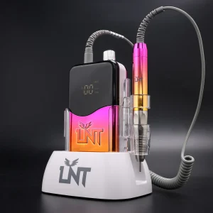 LNT Brushless Nail Drill 35000RPM ( Gradient Gold ) - Image 4