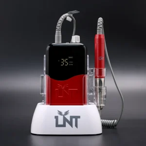 Alternative view of LNT Brushless Nail Drill 35000RPM ( RED )