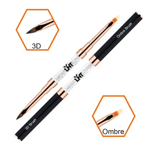 LNT- Double Head Art Brush ( Ombre – 3D )