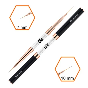 LNT- Double Head Nail Liner Brush ( 7-10 )